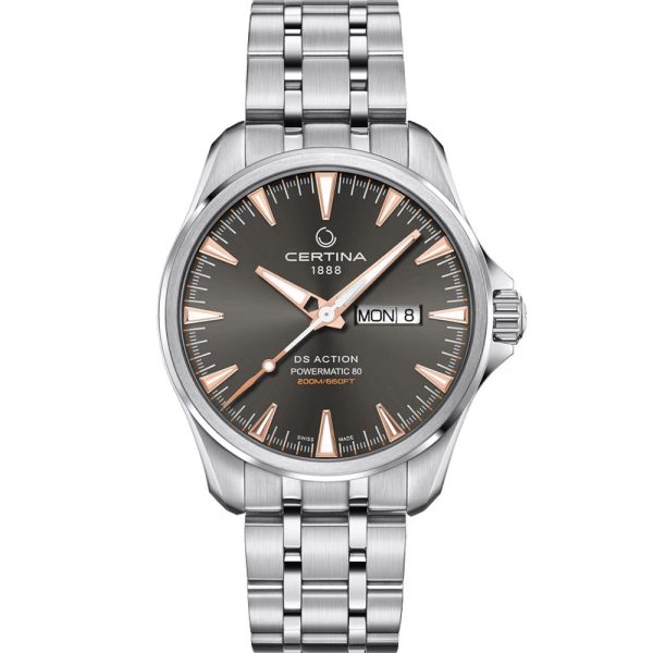 Certina DS Action Day Date Powermatic 80 men's watch C032.430.11.081.01