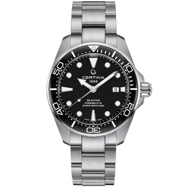 Certina DS Action Diver 43mm Powermatic 80 men's watch C032.607.11.051.00