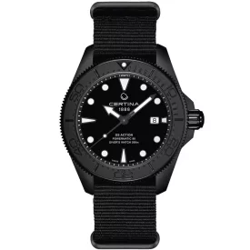   Certina DS Action Diver 43mm Powermatic 80 men's watch C032.607.38.051.00