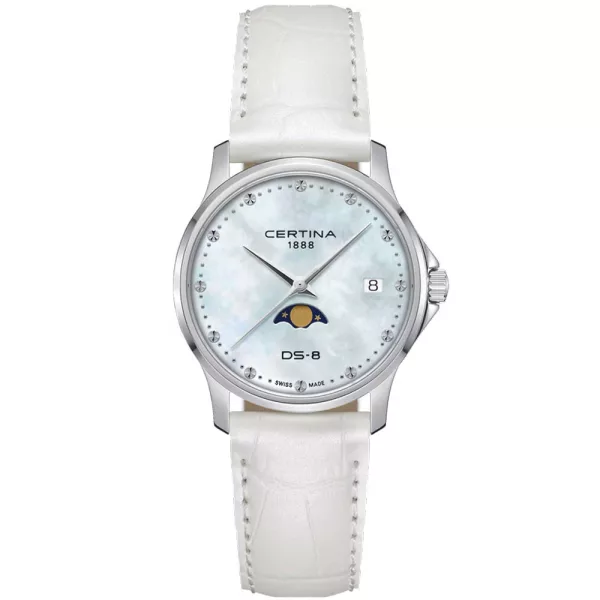 Certina DS-8 Moonphase women's watch C045.223.16.131.00