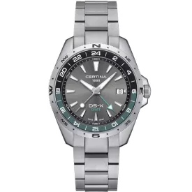 Certina DS-X GMT men's watch C047.452.11.081.00