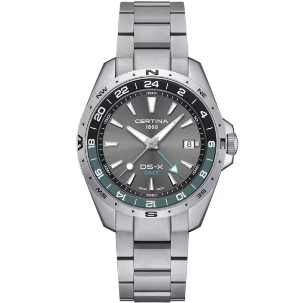 Certina DS-X GMT men's watch C047.452.11.081.00