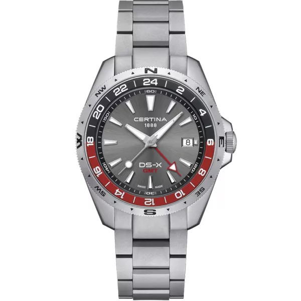 Certina DS-X GMT men's watch C047.452.11.081.01
