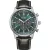Citizen Elegance Man men's watch CA4720-01X, green dial, black leather strap