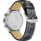 Citizen Elegance Man men's watch CA4720-01X, green dial, black leather strap