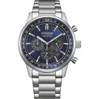 Citizen Elegance Man men's watch CA4720-52L, blue dial, silver stainless steel strap