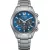 Citizen Titanium men's watch CA4750-51L, blue dial, silver titanium strap