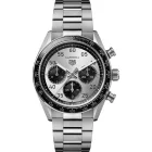 Tag Heuer Carrera Chronograph Sport men's watch CDB2113.BA0054, silver dial, silver stainless steel strap