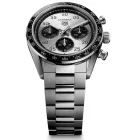 Tag Heuer Carrera Chronograph Sport men's watch CDB2113.BA0054, silver dial, silver stainless steel strap