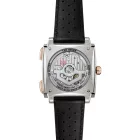 Tag Heuer Monaco Chronograph men's watch CDW2150.FC8360, black dial, black leather strap