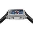 Tag Heuer Monaco Chronograph men's watch CDW2181.FC8360, blue dial, black leather strap