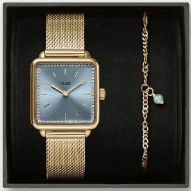 Cluse La Tétragone women's watch set CG10320