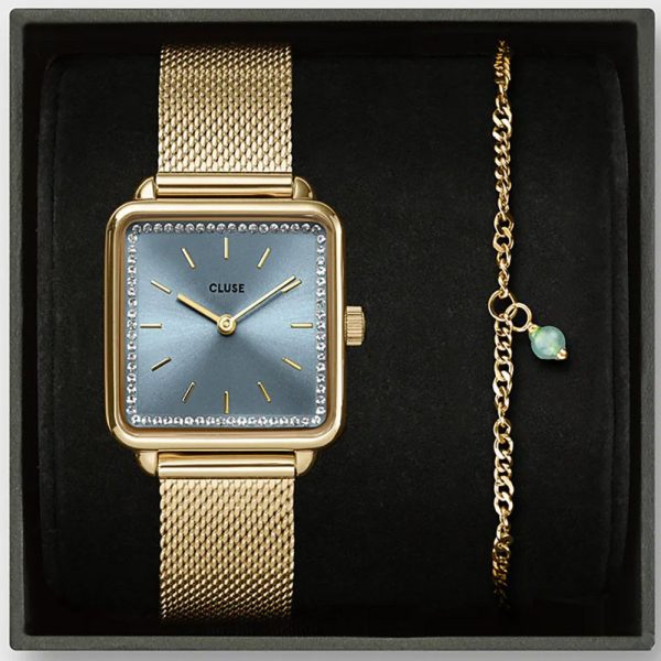 Cluse La Tétragone women's watch set CG10320