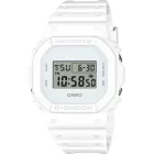 Casio G-Shock men's watch DW-5600WW-7ER, white dial, white plastic strap