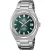 Casio Edifice men's watch EFB-109D-3AVEF, green dial, silver stainless steel strap