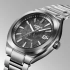 Casio Edifice Automatic men's watch EFK-200CD-1AER, black dial, silver stainless steel strap