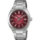 Casio Edifice Automatic men's watch EFK-200D-4AER, burgundy dial, silver stainless steel strap