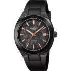 Casio Edifice Automatic men's watch EFK-200XPB-1AER, black dial, black plastic strap