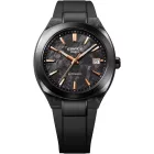 Casio Edifice Automatic men's watch EFK-200XPB-1AER, black dial, black plastic strap