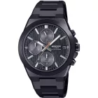 Casio Edifice men's watch EFS-S650DC-1AEF, black dial, black stainless steel strap