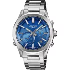 Casio Edifice men's watch EQB-1300D-2AEF, blue dial, silver stainless steel strap