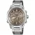 Casio Edifice men's watch EQB-1300D-5AEF, brown dial, silver stainless steel strap
