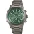 Casio Edifice men's watch EQB-1300DC-3AEF, green dial, gray stainless steel strap