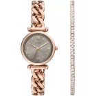 Fossil Carlie women's watch set ES5378SET