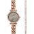 Fossil Carlie women's watch set ES5378SET