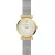 Fossil Carlie women's watch ES5463, silver stainless steel strap