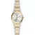 Fossil Everett women's watch ES5494, silver dial, silver stainless steel strap