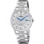 Festina Swiss Made men's watch F20067/3, silver dial, silver stainless steel strap