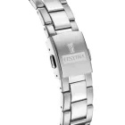 Festina Ceramic women's watch F20693/1, silver stainless steel strap