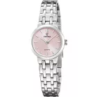 Festina Mademoiselle women's watch F20746/2, pink dial, silver stainless steel strap