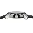 Festina Connected Full D men's smart watch F23305/8, black dial, black silicone strap