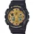 Casio G-Shock men's watch GA-100GGB-1A9ER, gold dial, black plastic strap