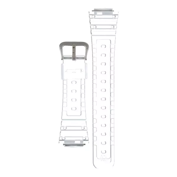 Casio GA-2100SKE-7 transparent resin watch strap