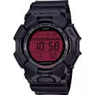 Casio G-Shock men's watch GD-010BBR-1ER, red dial, black plastic strap