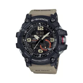 Casio G-Shock Mudmaster men's watch GG-1000-1A5ER, black dial, brown plastic strap