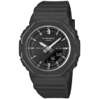 Casio G-Shock women's watch GMA-P2110-1AER, black dial, black plastic strap
