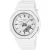 Casio G-Shock women's watch GMA-P2110-7AER, white dial, white plastic strap