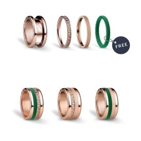 Bering female ring set GREENLIGHTS-9