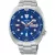 Seiko Prospex PADI 60th Anniversary Limited Edition men's watch set HBB002K1, blue dial, silver stainless steel strap