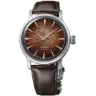 Seiko Presage Cocktail Time Whisky Mist men's watch HCB003J1, brown dial, brown leather strap