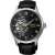 Seiko Presage Japanese Garden men's watch HCB008J1, black dial, black leather strap