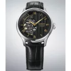 Seiko Presage Japanese Garden men's watch HCB008J1, black dial, black leather strap