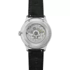 Seiko Presage Japanese Garden men's watch HCB008J1, black dial, black leather strap