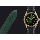 Seiko Presage Bonsai Limited Edition men's watch set HCC009J1, green dial, gold stainless steel strap
