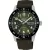 Seiko 5 Sports Field New Design men's watch HDB008K1, green dial, green leather strap