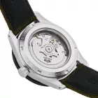 Seiko 5 Sports Field New Design men's watch HDB008K1, green dial, green leather strap